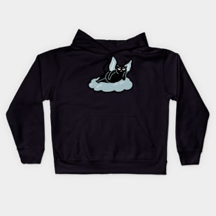 Cupid cat Kids Hoodie